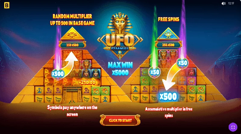 Capture d'écran de UFO Pyramids