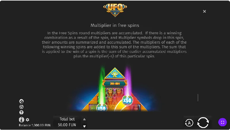 Capture d'écran de UFO Pyramids